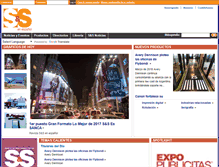 Tablet Screenshot of graficosdehoy.com